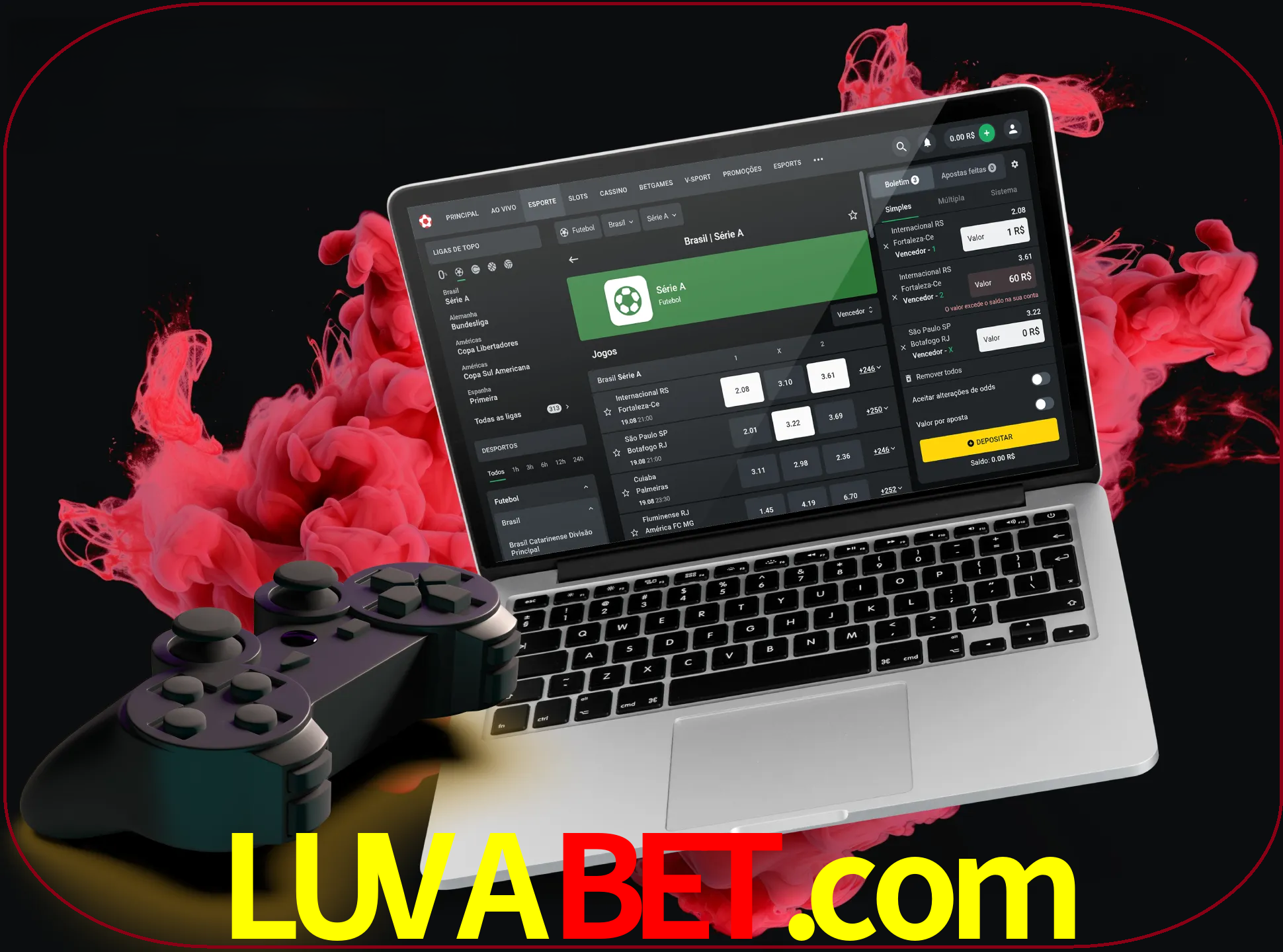 Visite a secção especial de jogos de vídeo em luvabet para descobrir em que jogos pode apostar e ganhar muito dinheiro.