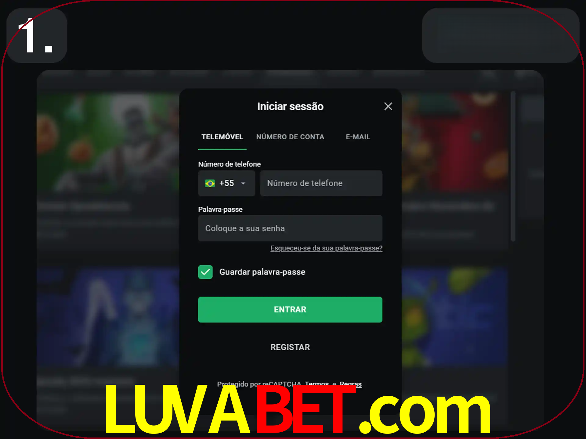 Acesse o site.