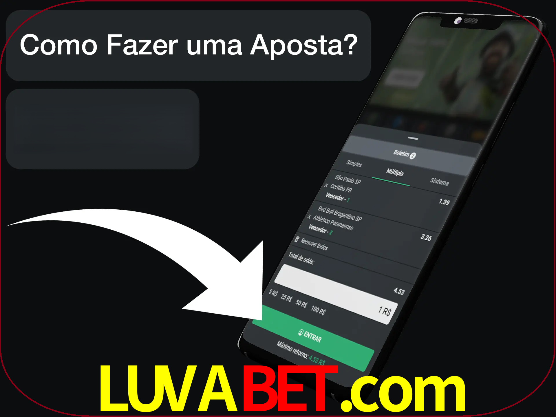 Preencha sua aposta e aguarde o resultado.